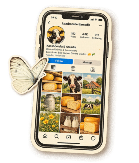 Telefoon sticker